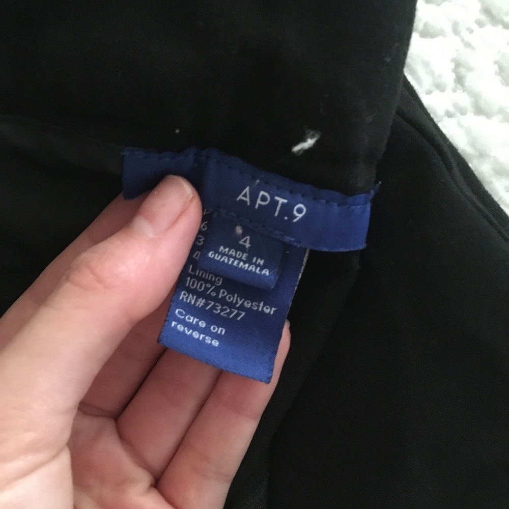 Apt 9 Wide Leg Dress Pants - Picture 2 of 4